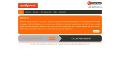 Desktop Screenshot of maidpower.com